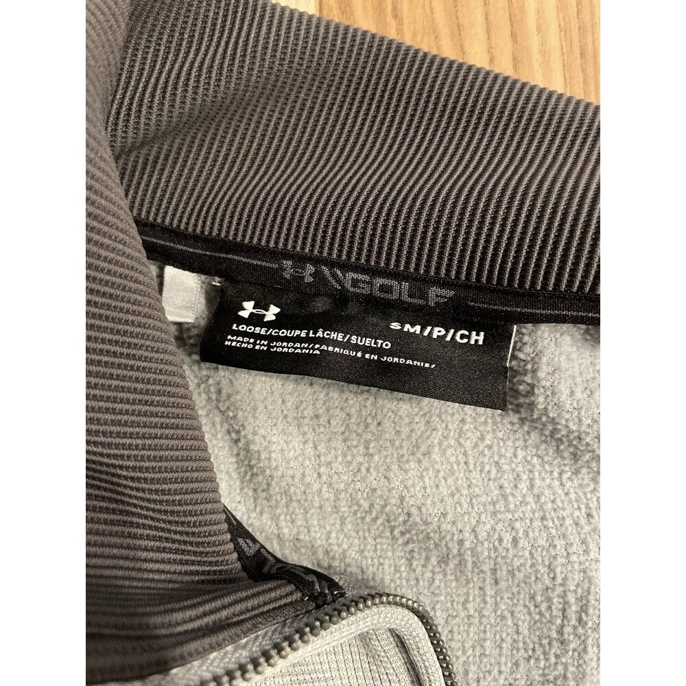 Under Armour ColdGear Men's Quarter-Zip Pullover - Size sm/p/ch - Picture 4 of 8